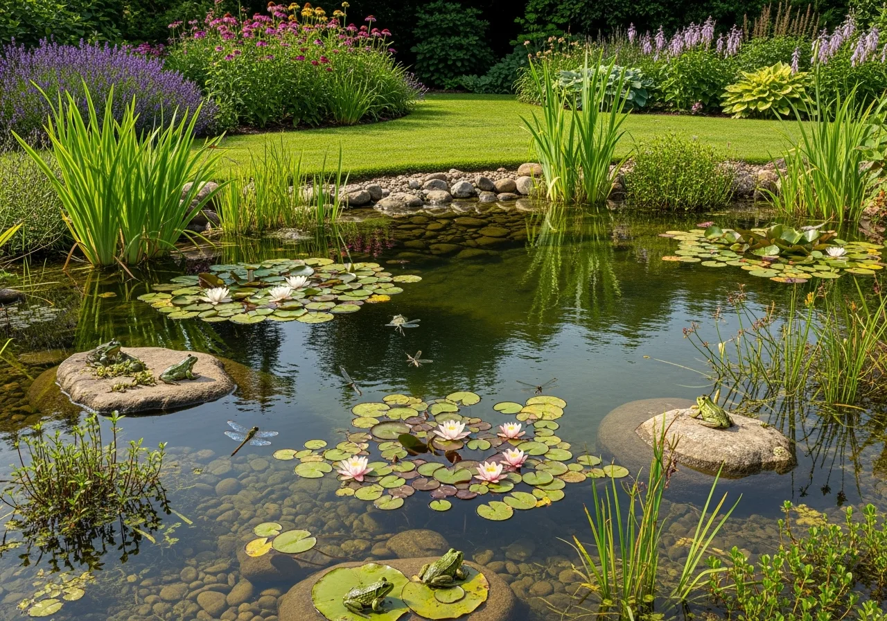 Naturnaher Gartenteich