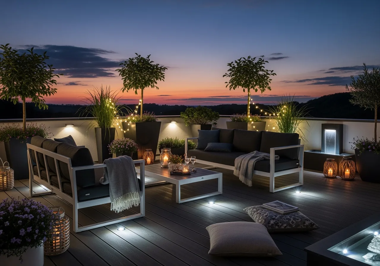 Terrassenbeleuchtung